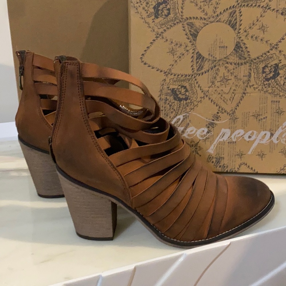 Free People Strappy Bootie